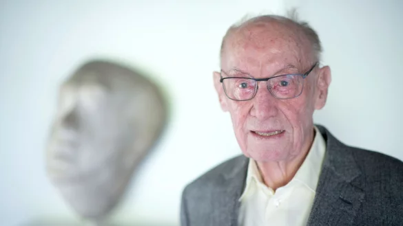 Edzard Reuter, ehemaliger Vorstandsvorsitzender der Daimler-Benz AG, ist am 27. Oktober 2024 im Alter von 96 Jahren in Stuttgart gestorben. - &copy; Marijan Murat/dpa