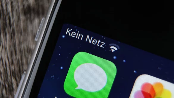Ein nur mit WLAN verbundenes Smartphone hat kein Mobilfunk-Netz. - &copy; Karl-Josef Hildenbrand/dpa