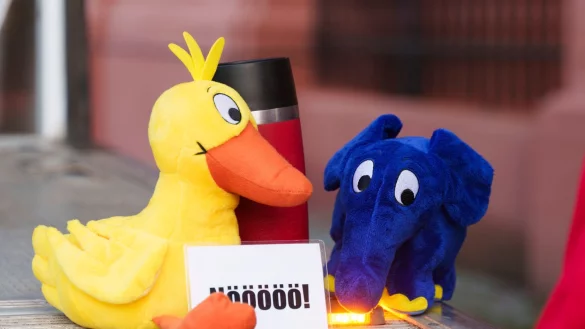 Der WDR feiert den 50. Geburtstag des kleinen Elefanten, des ber&uuml;hmten Kompagnons der Maus. (Archivbild) - &copy; Andreas Arnold/dpa