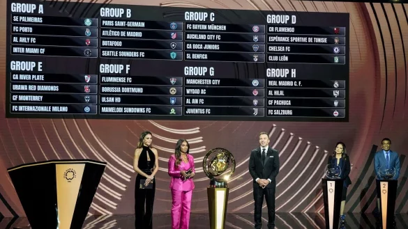 Alle Gruppen der Club-WM im Überblick. - © Rebecca Blackwell/AP/dpa