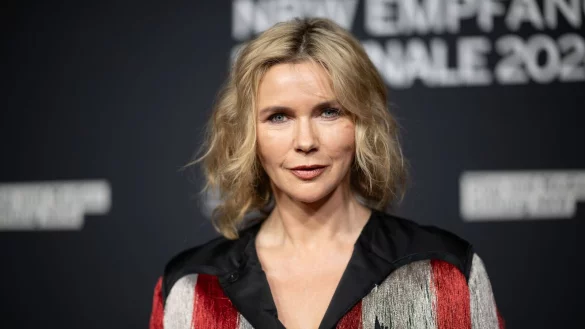 &laquo;Es war eine tolle Erfahrung&raquo;, sagt Ferres &uuml;ber ihre Sch&uuml;lertheater-Erfahrung mit Precht. (Archivbild) - &copy; Sebastian Christoph Gollnow/dpa