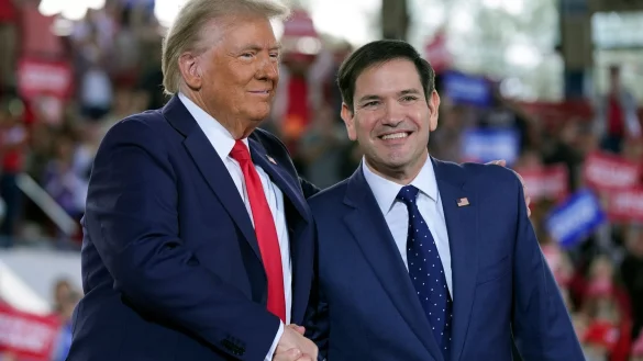 Marco Rubio soll Au&szlig;enminister werden. (Archivbild) - &copy; Evan Vucci/AP/dpa