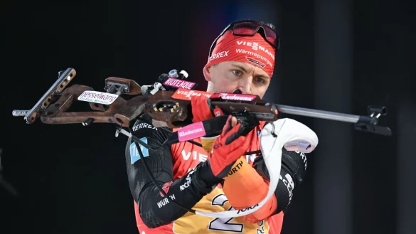 Philipp Nawrath war beim Weltcup in Finnland noch der beste Deutsche. - &copy; Hendrik Schmidt/dpa