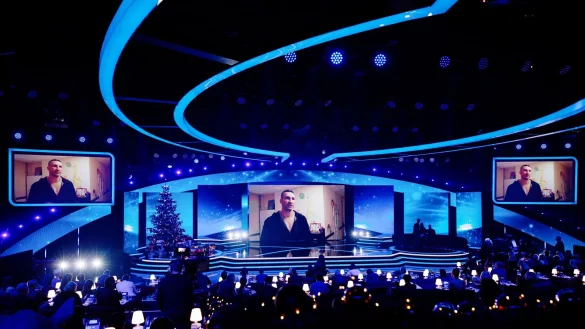 Wladimir Klitschko warnt. - © Carsten Koall/dpa