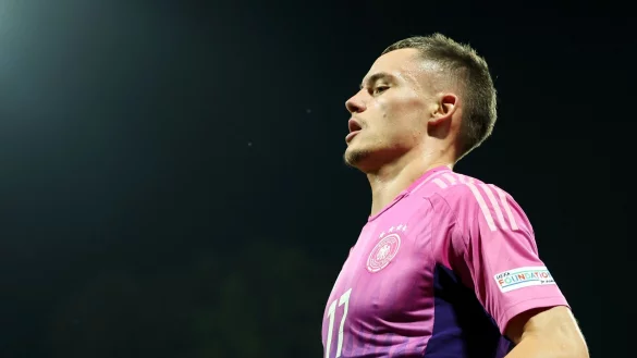 Mit breiter Brust nach M&uuml;nchen: Florian Wirtz. - &copy; Christian Charisius/dpa