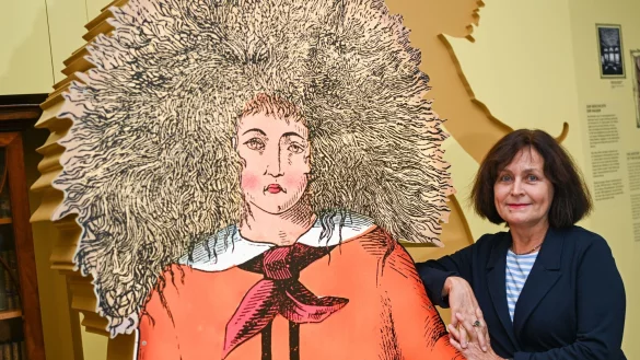 Beate Zekorn-von Bebenburg leitet das Frankfurter Struwwelpeter-Museum. - &copy; Arne Dedert/dpa