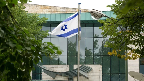 Nach Informationen der «Bild»-Zeitung hat der Verdächtige einen Anschlag auf die israelische Botschaft geplant. - © picture alliance / ZB