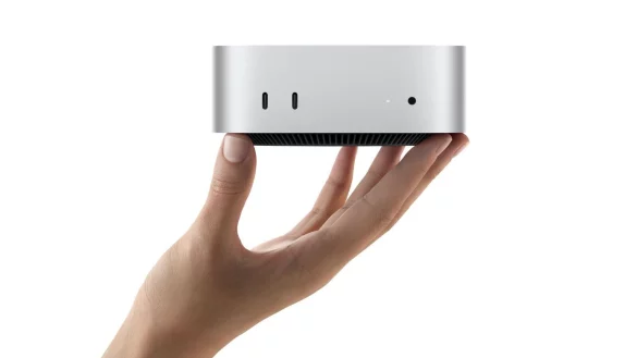 War klein, ist jetzt noch kleiner: Apples Mac mini gibt es nun im neuen Format und mit dem M4-Chip. - &copy; Apple Inc./dpa-tmn