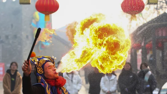 Weltweit wird das neue Jahr gefeiert - Doch wo wird an anderen Tagen gefeiert? (Archivbild) - &copy; Li Zhijun/XinHua/dpa