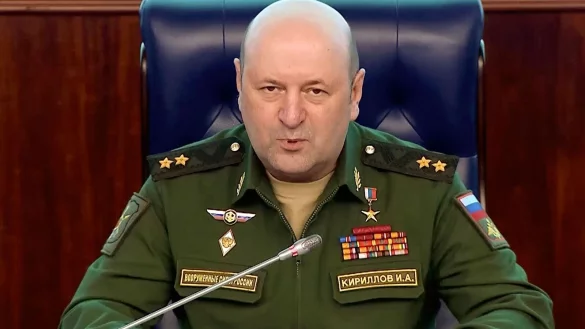 Der russische General Igor Kirillow gehörte zu den bekanntesten Gesichtern des Angriffskrieges gegen die Ukraine. - © Uncredited/Russian Defense Ministry Press Service/AP/dpa