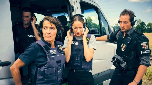 Eine Geiselnahme besch&auml;ftigt TV-Kommissarin Lena Odenthal. - &copy; Beno&icirc;t Linder/SWR /dpa