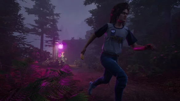 Auf der Flucht in den Wald: Kann sie den Killer-Clowns entkommen? - &copy; IllFonic/Plaion/dpa-tmn