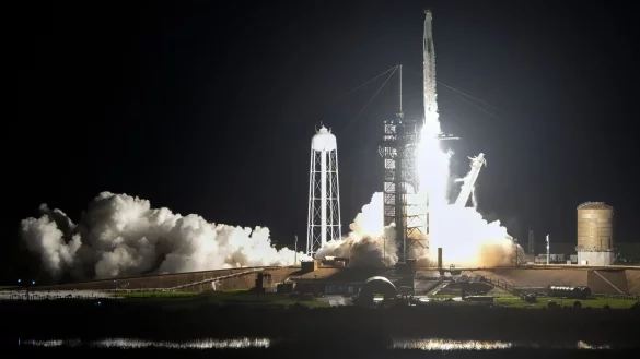 Ehrgeizige Raumfahrtpläne gibt es auch für 2025 wieder. (Archivbild) - © John Raoux/AP/dpa