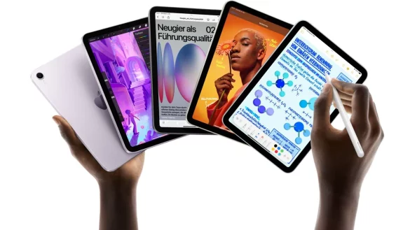 Apple bringt frischen Wind ins iPad mini: Der A17-Pro-Chip sorgt f&uuml;r mehr Leistung, und der Speicher ist mindestens 128 GB gro&szlig;. - &copy; Apple/dpa-tmn