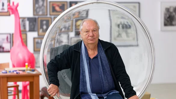 Auch in Zukunft will er vorläufig weiter auftreten. - © Henning Kaiser/dpa