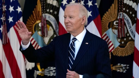 Biden: &laquo;Am 20. Januar wird es hier in Amerika eine friedliche Macht&uuml;bergabe geben.&raquo; - &copy; Susan Walsh/AP/dpa