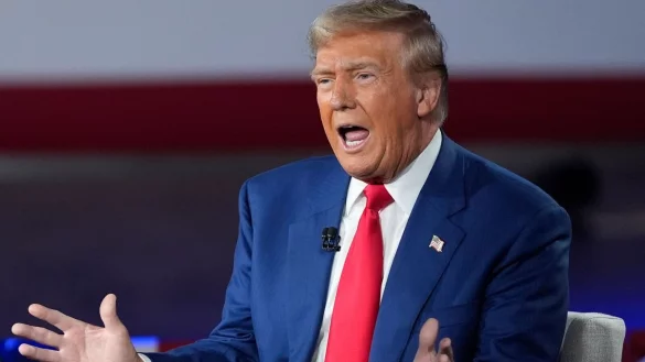 In den letzten Monaten seiner ersten Amtszeit führte Donald Trump die Todesstrafe rigoros durch: Innerhalb weniger Monaten ließ er so viele Hinrichtungen vollziehen wie kein Präsident seit Jahrzehnten. (Archivbild) - © Evan Vucci/AP/dpa