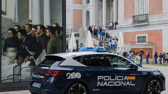 Die "Policía Nacional" genießt in Spanien viel Ansehen. (Archivbild) - © Jan Woitas/dpa