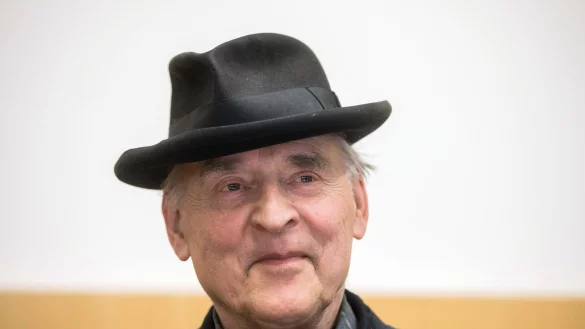 &laquo;Nur fliegen kann er nicht&raquo; hei&szlig;t eine neue Biografie &uuml;ber Graffiti-K&uuml;nstler Harald Naegeli. (Archivbild) - &copy; Rolf Vennenbernd/dpa