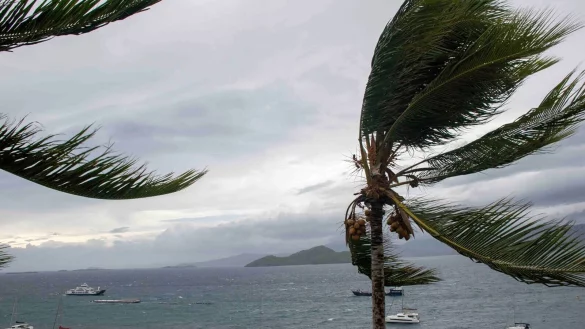 Erste Schnellanalysen legen nahe, dass der Zyklon «Chido» durch den menschengemachten Klimawandel verstärkt wurde. - © Uncredited/Etat Major des Armées via AP/dpa
