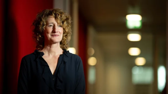 Die US-Amerikanerin Tricia Tuttle leitet im Februar als Intendantin ihre erste Berlinale-Ausgabe. (Archivbild) - © Sebastian Gollnow/dpa