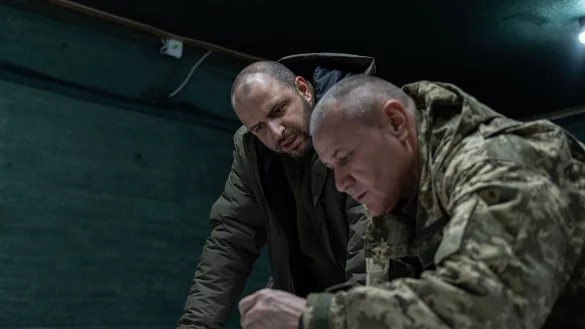 Olexander Tarnawskyj soll laut Medien für Kiew die Verteidigung der kritischen Frontabschnitte im ostukrainischen Gebiet Donezk übernehmen. (Archivbild) - © -/Ukrainisches Verteidigungsministerium/dpa