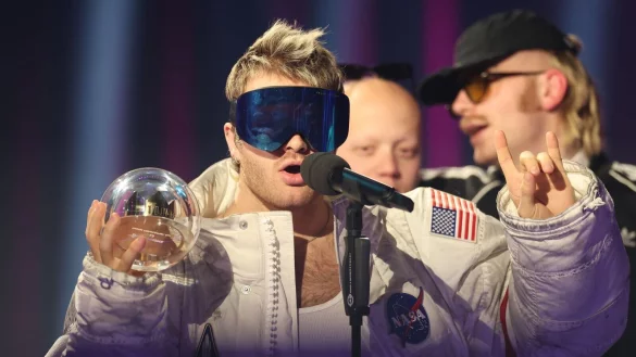 R&auml;umte beim letzten Mal unter anderem als Bester Newcomer ab und ist nun wieder mehrfach f&uuml;r eine &laquo;1Live-Krone&raquo; nominiert: Ski Aggu. (Archivfoto) - &copy; Friso Gentsch/dpa