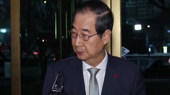 Die Opposition setzt S&uuml;dkoreas amtierenden Pr&auml;sidenten Han Duck Soo unter Druck. (Archivbild) - &copy; Yonhap/YNA/dpa