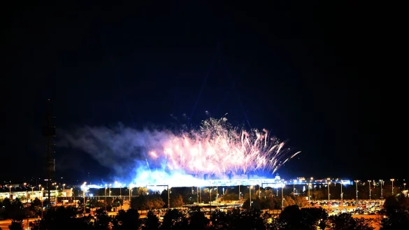 Gigantische Shows bot Superstar Adele ihren Fans in München. (Archivbild) - © Felix Hörhager/dpa