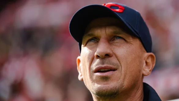 Hofft auf einen K&ouml;lner Sieg in Ulm: FC-Trainer Gerhard Struber - &copy; Marius Becker/dpa