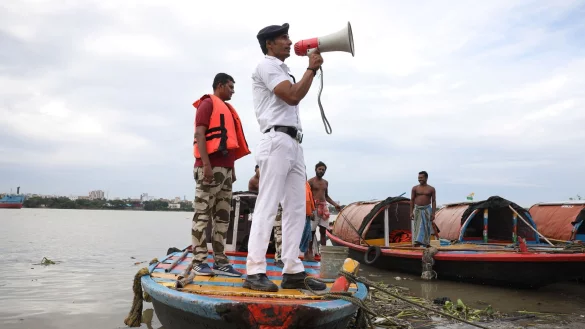 Viele Menschen im Golf von Bengalen m&uuml;ssen evakuiert werden. - &copy; Rupak De Chowdhuri/ZUMA Press Wire/dpa