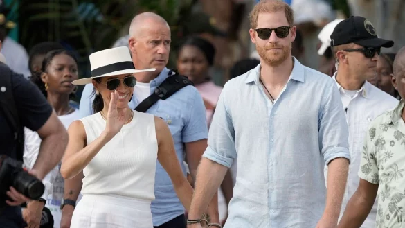 Winken Meghan und Harry bald Amerika bye-bye? (Archivbild) - &copy; Ivan Valencia/AP/dpa