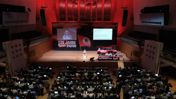 Viele Jusos sind frustriert. - &copy; Sebastian Willnow/dpa