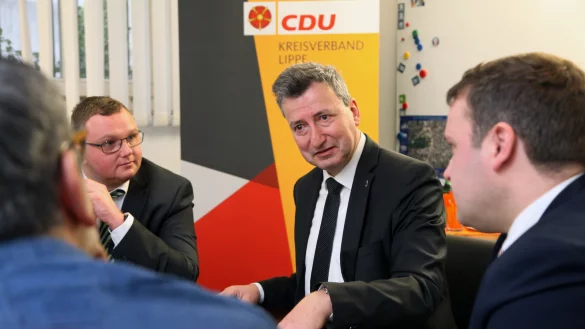 Der 56-J&auml;hrige CDU-Landratskandidat Jens Gnisa m&ouml;chte seine Schwerpunkte auf die Themenbereiche Sicherheit, Ordnung und Mobilit&auml;t legen. - &copy; Bernhard Preuss