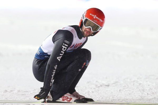 Markus Eisenbichler - © Foto: Grzegorz Momot/PAP/dpa