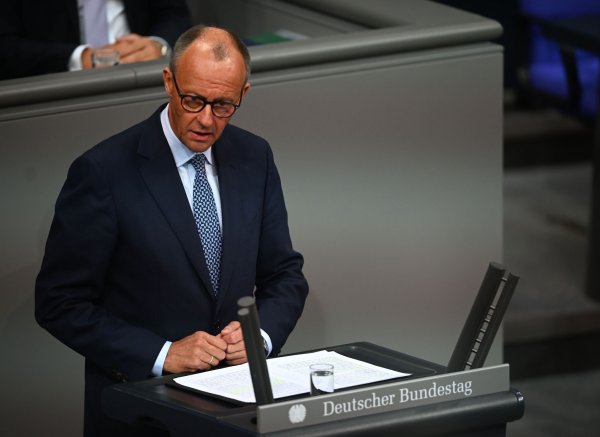 Als Kanzler würde Friedrich Merz unter Umständen auch Taurus liefern. (Archivfoto) - © Carla Benkö/dpa
