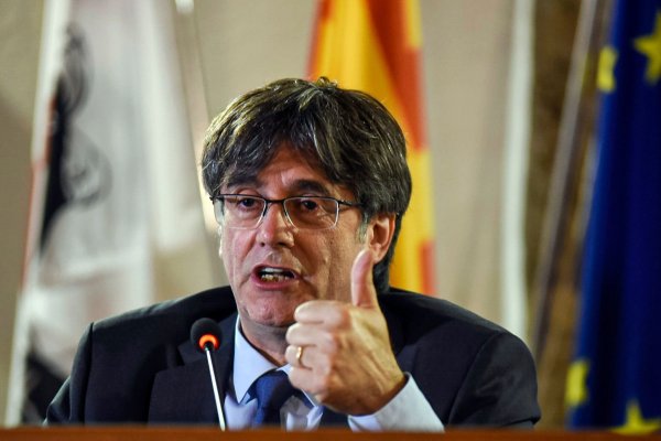 «Das katalanische Volk hat bei dem Unabhängigkeitsreferendum 2017 eine Entscheidung getroffen und nur ein mit dem Staat vereinbartes Referendum kann dieses Mandat ändern»: Carles Puigdemont. - © Gloria Calvi/AP/dpa