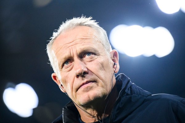 Freiburgs Trainer Christian Streich sorgt sich wegen zunehmendem Antisemitismus in der Mitte der Gesellschaft. - © Tom Weller/dpa