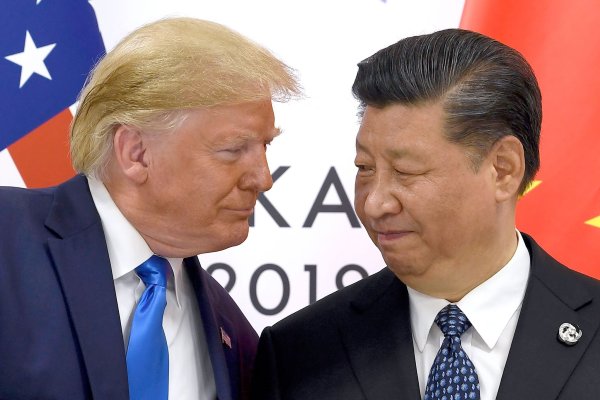 Trump äußert sich vor einem Treffen mit Xi vorfreudig. (Archivbild) - © Susan Walsh/AP/dpa