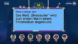 Eine Frage nicht nur f&uuml;r Journalisten. Die Antwort verraten wir nicht. &Auml;h... wissen wir sie &uuml;berhaupt? - &copy; Jackbox Games