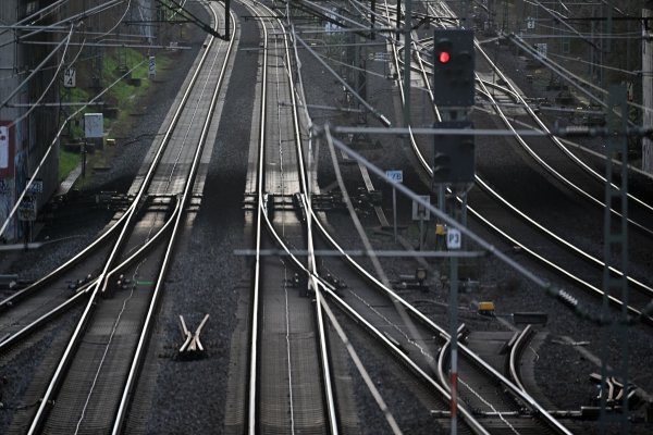 Signale auf Rot: Eine Kuh hat den Bahnverkehr rund um Duisburg lahmgelegt. (Symbolbild) - © Federico Gambarini/dpa