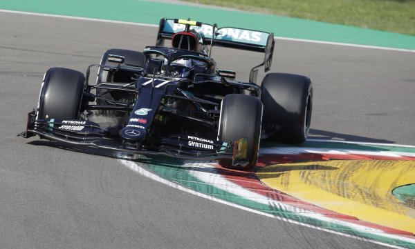 Bottas mit Startplatz 1 - © Foto: Luca Bruno/AP Pool/dpa
