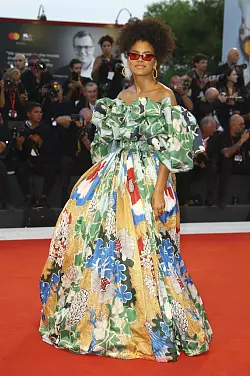 Zazie Beetz bei der Premiere von &laquo;Joker&raquo; in Venedig. - &copy; Foto: Joel C Ryan/Invision/AP/dpa