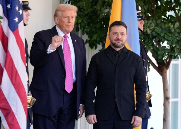 Trump und Selenskyj trafen sich im Weißen Haus. - © Alex Brandon/AP/dpa