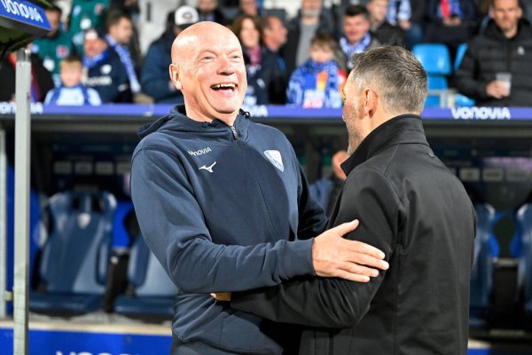 Uwe Rösler hatte bei seiner Rückkehr als Trainer nach Deutschland Grund zur Freude - © Ulrich Hufnagel/dpa