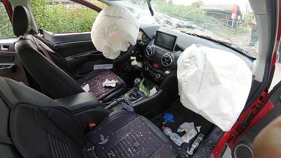 Schwerer Unfall
