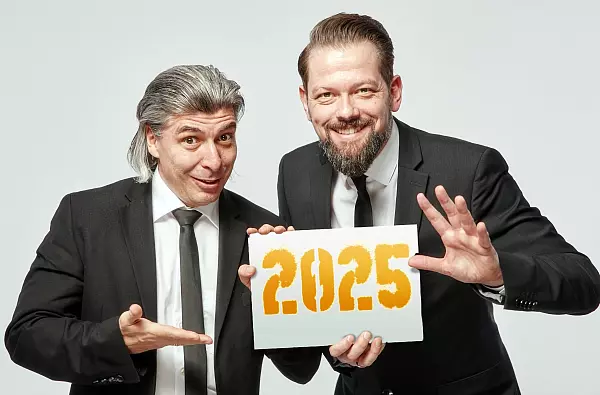 Das Comedy-Duo Onkel Fisch. - &copy; Rainer Holz