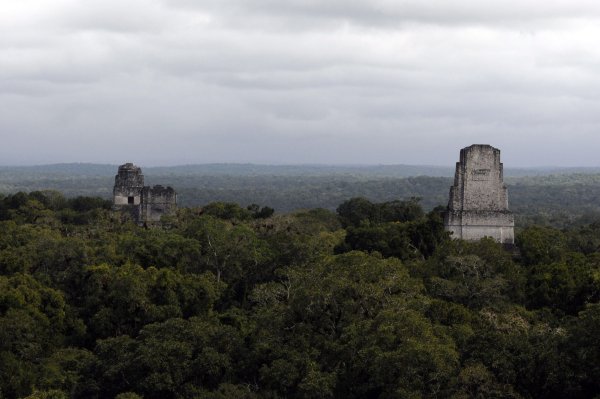 In der Nähe der Unesco-Weltkulturerbestätte Tikal wurde eine rund 2.900 Jahre alte Maya-Stätte entdeckt. - © Sandra Sebastian/EFE via epa/dpa