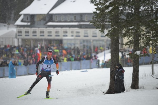 Philipp Nawrath war Schlussläufer der deutschen Mixed-Staffel. - © Marco Todaro/Ipa Sport / Ipa-Age/LiveMedia-IPA/ZUMA Press Wire/dpa