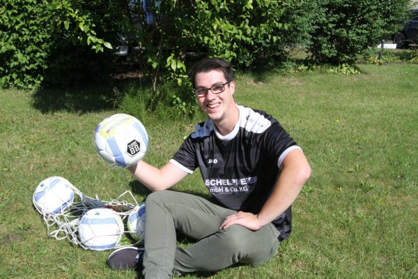 Die abgelaufene Saison macht stolz: Patrick Hoffmann ist Libero der SG Klüt/Wahmbeck. - © Sebastian Lucas